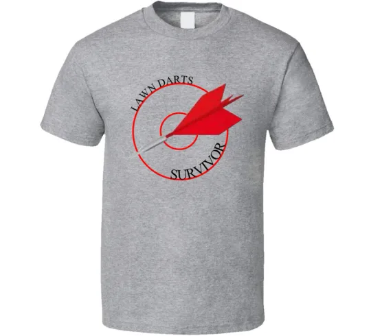 Discover Funny Retro Lawn Darts Survivor T-Shirt