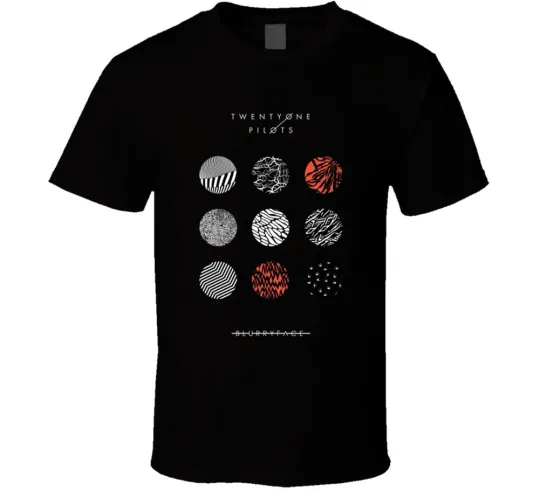 Discover Pilotss band Blurryface Music Fan T Shirt