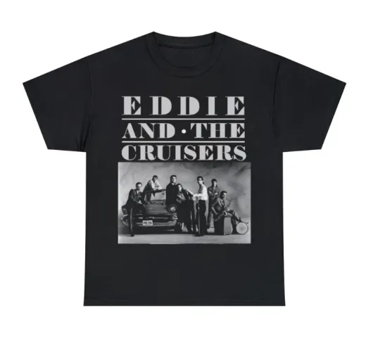 Discover Eddie and the Cruisers Band Shot Short Sleeve T-Shirt Men’s