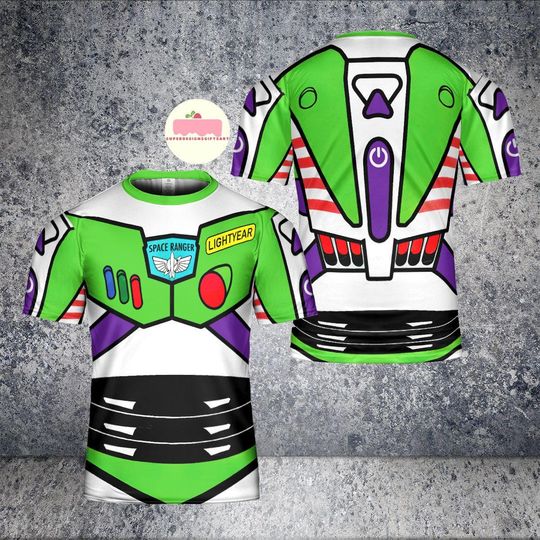 Buzz Lightyear Astronaut Halloween 3D Shirt, Halloween Costume For Kids, Space Toy Story Cosplay Costume Tee, You've Got A Friend In Me Tee