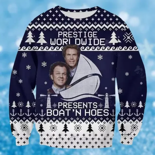 Discover BG Step Brothers Ugly Sweater, Brennan Huff And Dale Doback Sweater, Christmas M