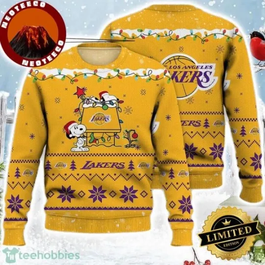 Discover LosAngeles Lak*ers Snoopy Christmas Light Woodstock Snoopy 2025