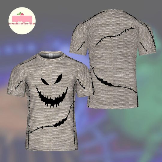 Oogie Boogie Halloween Costume, Oogie Boogie Cosplay, Oogie Boogie Bash 2025 Shirt, The Nightmare Before Christmas Tee, Disney Halloween Tee