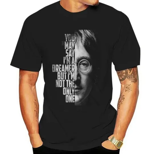 Discover J Lennon Imagine T-shirt Unisex