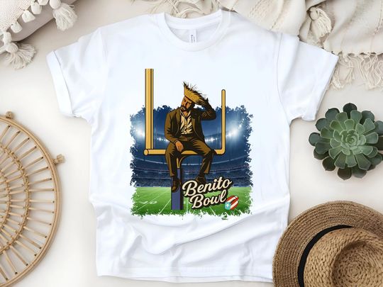 Discover Bad Bunny Super Bowl Shirt: Benito Bowl Comfort Colors Tee