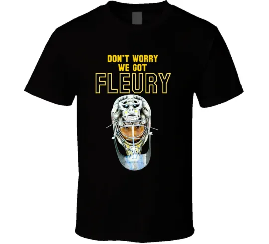 Discover Marc Andre Fleury Pittsburgh Hockey Goalie T-Shirt