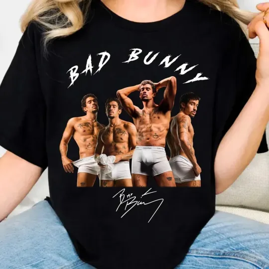 Discover Bad Bunny Bowl 2026 Halftime Show T-Shirt, Benito Bowl Tee, Debí Tirar Más T-Shirt