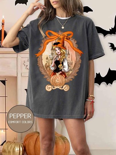 Discover Coquette Bows Aurora princess Halloween Shirts, Aurora princess Halloween 2025 Shirt