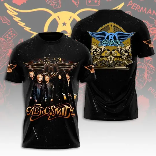 Discover Aerosmith AOP 3D T-Shirt