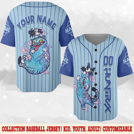 Discover Saja Boys Kpop Demon Hunters Custom Baseball Jersey Shirt, Kpop Boy Band Shirt