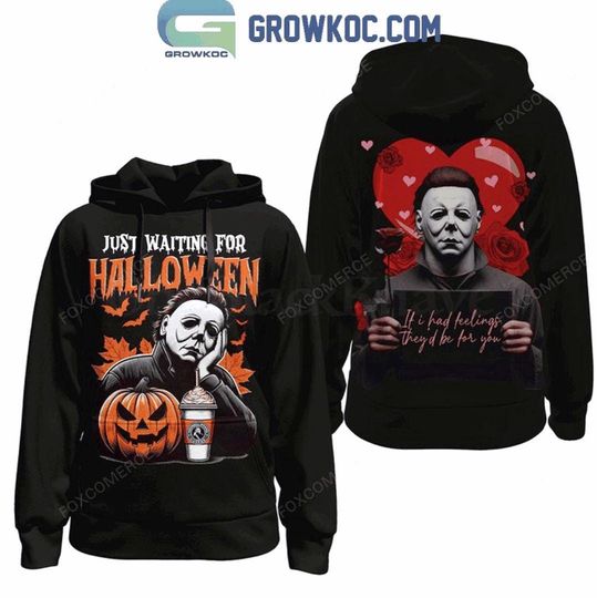 Michael Myers Starbucks Waiting For Halloween Hoodie T-Shirt