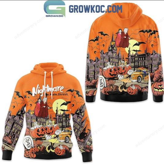 Discover Halloween Nightmare On Main Street Hoodie T-Shirt