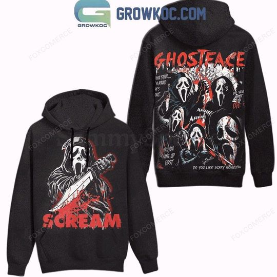 Scream Ghostface Poor Steve Halloween 3D Hoodie Shirt