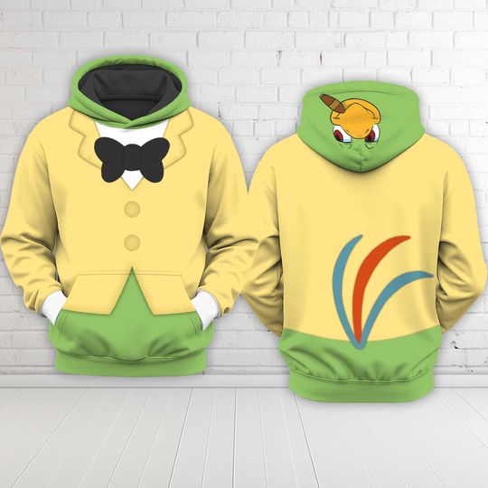 Discover Jos Carioca Costume 3D Hoodie Sweatpants, The Three Caballeros Cosplay Shirt, Disney Family Musical Cartoon Halloween Clothing