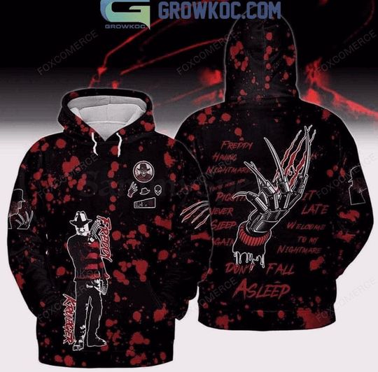Discover Freddy Krueger Halloween Freddy Is Having A Nightmare 3D Hoodie T-Shirt