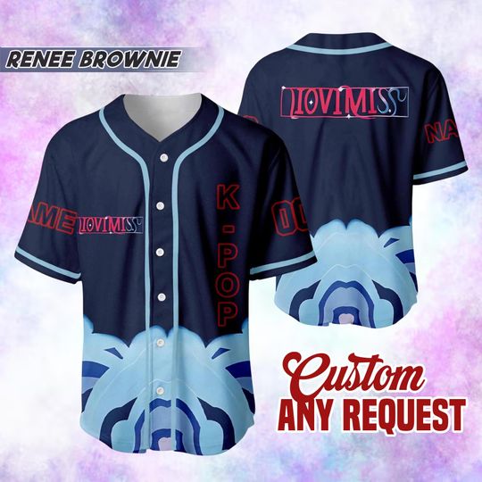 Discover Wont Miss Huntrix Demon Hunters Baseball Jersey  Custom Kpop Anime Cosplay Jersey