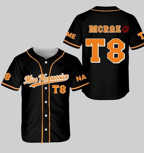 Discover Tate Mcrae T8 Baseball Jersey, Personalized Tate Concert Jersey