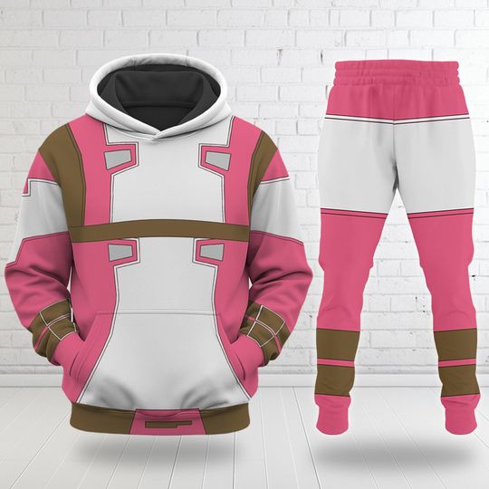 Gwenpool Cosplay Costume 3D Hoodie Joggers Set, Super Hero Suit Halloween Costume Hoodie, 3D Halloween Cosplay Costume, Hero All Over Print Hoodie