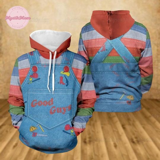 Discover Chucky Halloween Hoodie, Chucky Shirt Fan Gifts, Chucky Movie Shirt, Chucky Costume Hoodie, Chucky The Series Shirt, Trick Or Treat