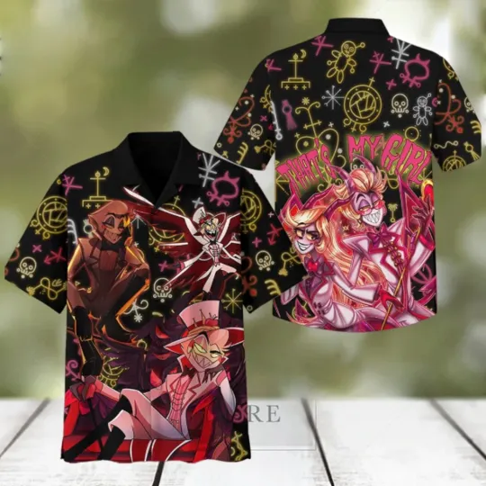 Hazbin Hotel That's My Girl Hawaiian Shirt