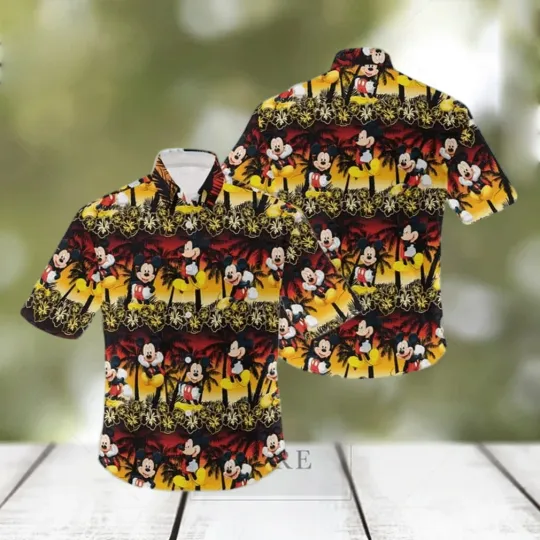 Discover Disney Aloha Mickey Mouse Hawaiian Shirt For Summer Lovers