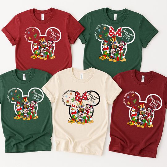 Discover Christmas Family Shirt, Family Matching Christmas T-Shirts, 2025 Christmas Shirt, Funny Christmas Shirt, Toddler Christmas Shirt