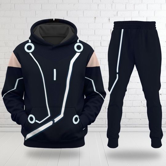 Discover Quorra Tron Legacy Disney Cosplay Hoodie and Joggers Set