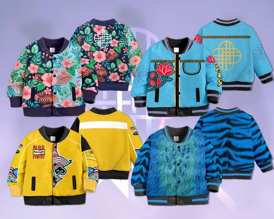 Discover Zoey Mira Tiger Kids and Youth Baseball Jacket, Team Huntrx Adult Unisex Varsity Baseball Jacket, Demon Cosplay