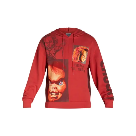 Chucky Child's MEN Play Pullover Hoodie Hooded Sweatshirt NWT