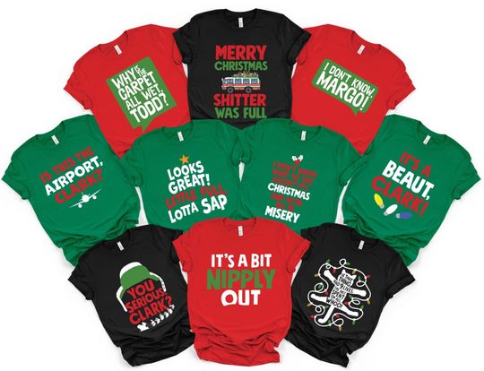 Discover Christmas Vacation Matching Family Shirt, Christmas Story Theme, Christmas Holiday, National Lampoons, Christmas Party Shirt, Christmas Gift