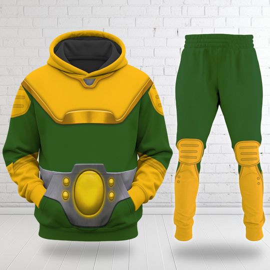 Doc Ock Halloween Costume Hoodie Joggers Set, Spidey and His Amazing Friends Cosplay Shirt, Doctor Octopus Cosplay Hoodie