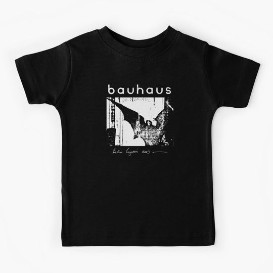 Discover Bauhaus - Bat Wings - Bela Lugosi's Dead Kids T-Shirt