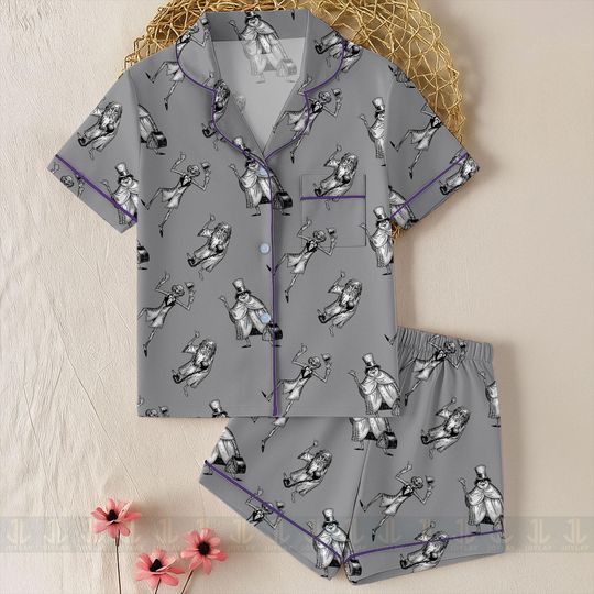 Welcome Foolish Mortals Haunted Mansion Unisex Pajamas Set