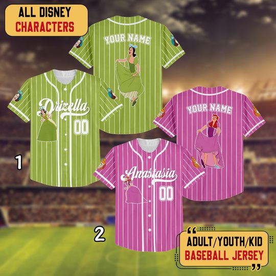 Discover Custom Drizella Anastasia Baseball Jersey, Cinde's Stepsisters Baseball Jersey, Funny Jersey Tee, Halloween Matching Shirt