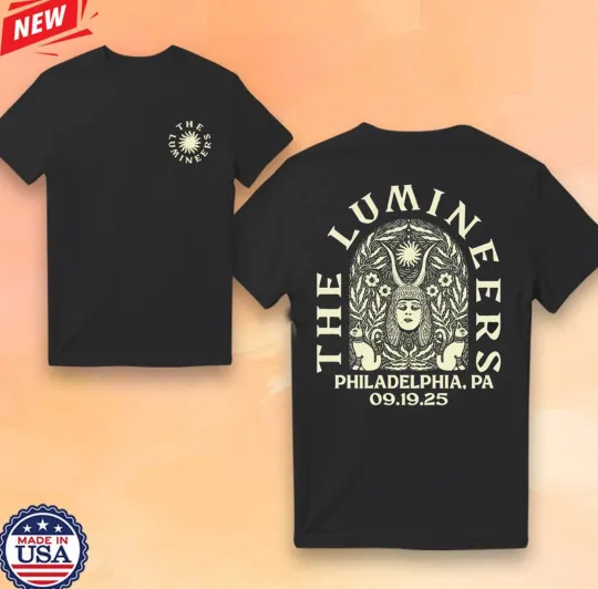 Discover The Lumineers Citizens Bank Park Philadelphia PA T-Shirt Sept 19 2025