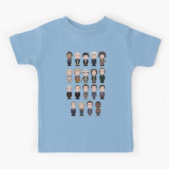Discover All The Doctors Kids T-Shirt