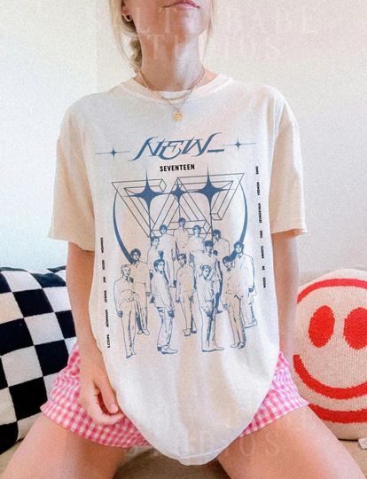 Seventeen Tour T-Shirt, SVT Kpop Shirt, Seventeen 2025 Tour Tee