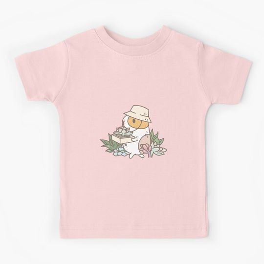 Discover Bubu the Guinea Pig, Succulent Love Kids T-Shirt