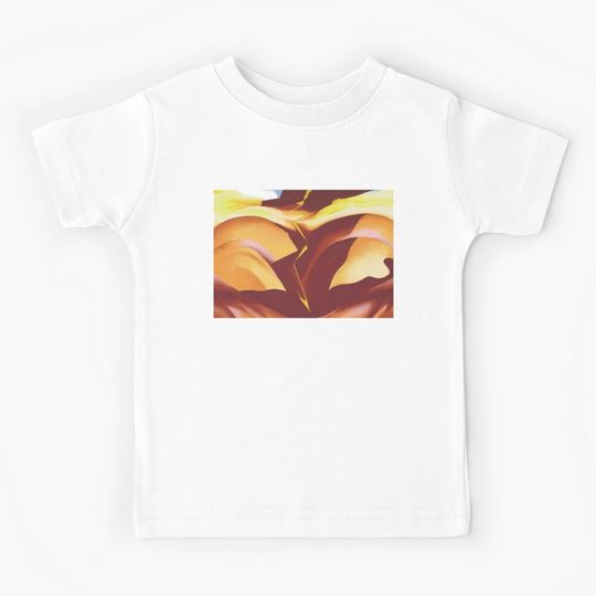Discover Georgia O'keeffe Kids T-Shirt