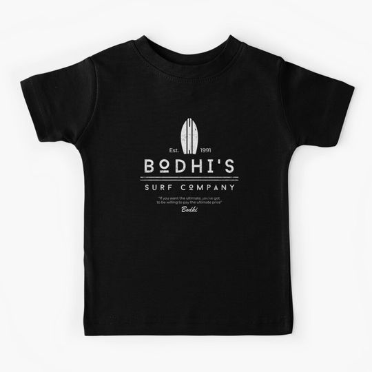 Bodhi's Surf Company - Est. 1991. Kids T-Shirt