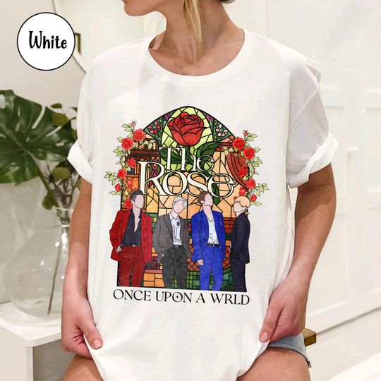 Discover The Rose Once Upon a WRLD Tour T-Shirt, The Rose 2025 Tour T-Shirt