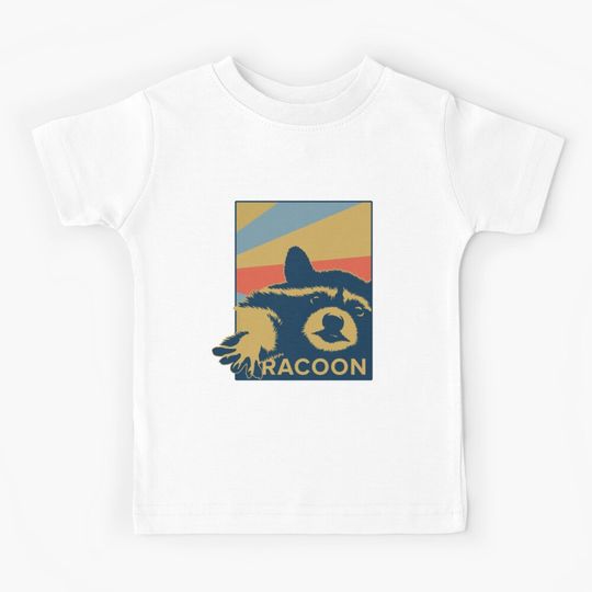Discover Racoon Kids T-Shirt