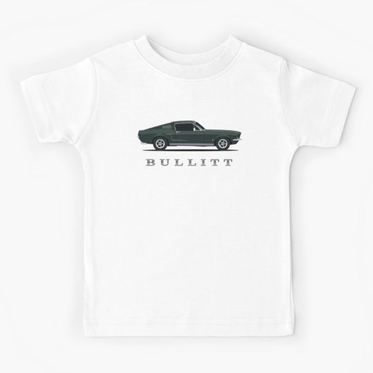 Discover Mustang Bullitt Kids T-Shirt