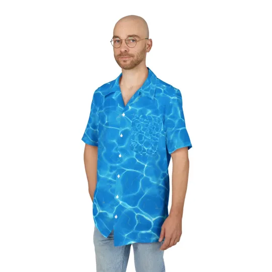Discover Vibrant Ocean Wave Hawaiian Shirt for Summer Vacation and Beach Parties