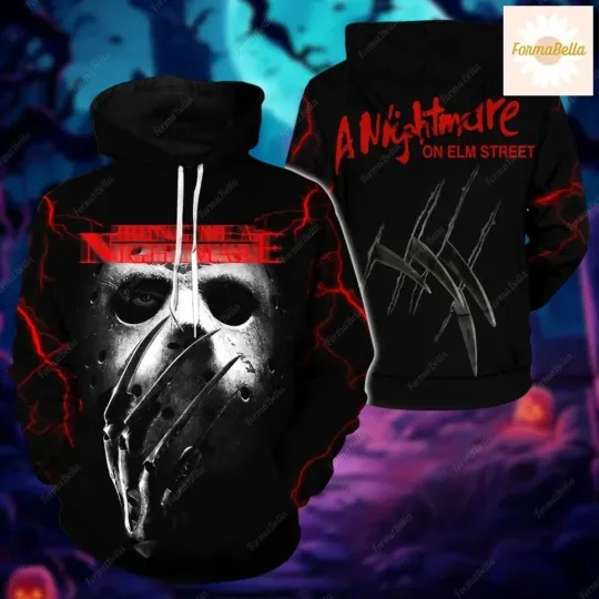 Discover Halloween Jason Voorhees 3D HOODIE Mother Day Gift All over Print Best Price
