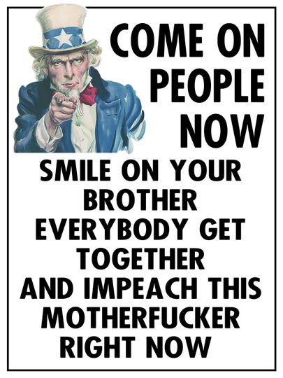 Discover Impeach Now - Anti Trump 2025 Protest Sign