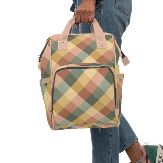 Discover Multifunctional Nylon Diaper Backpack, Travel Baby Bag