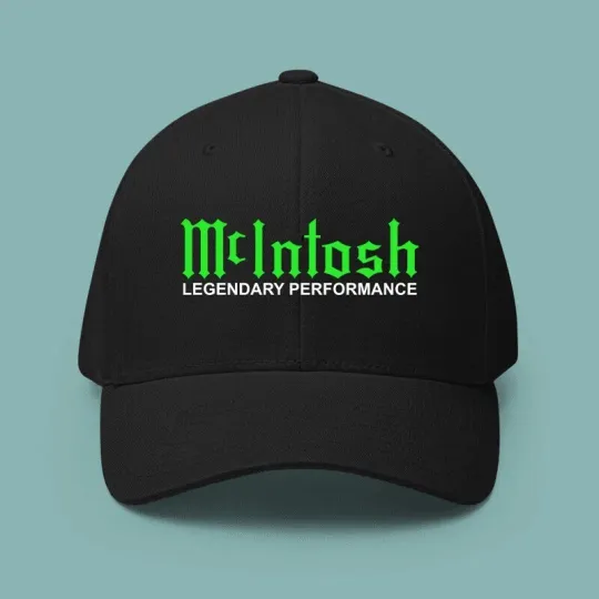 Discover McIntosh Amplifiers Logo Printed Black Hat Baseball Cap Adjustable