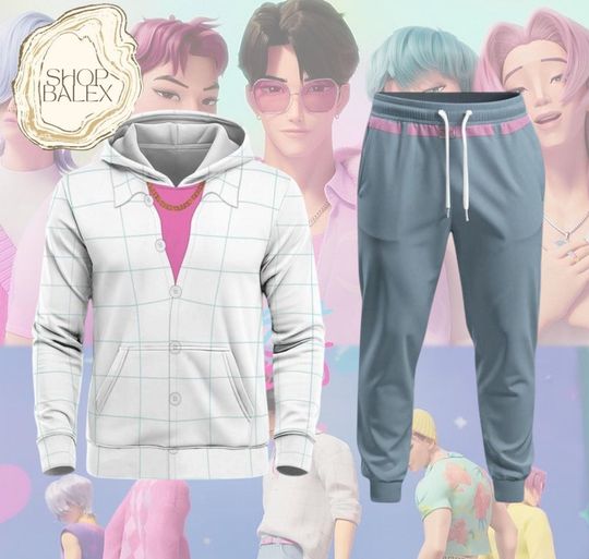 Discover Jinu Saja Boys 3D Hoodie  Kpop Demon Hunters Cosplay Sweatshirt, Jinu Costume Hoodie