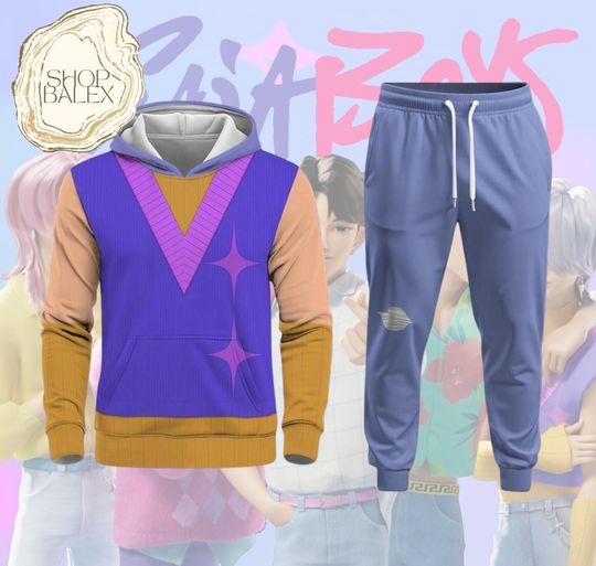 Discover Mystery Saja Boys 3D Hoodie  Kpop Demon Hunters Cosplay Sweatshirt